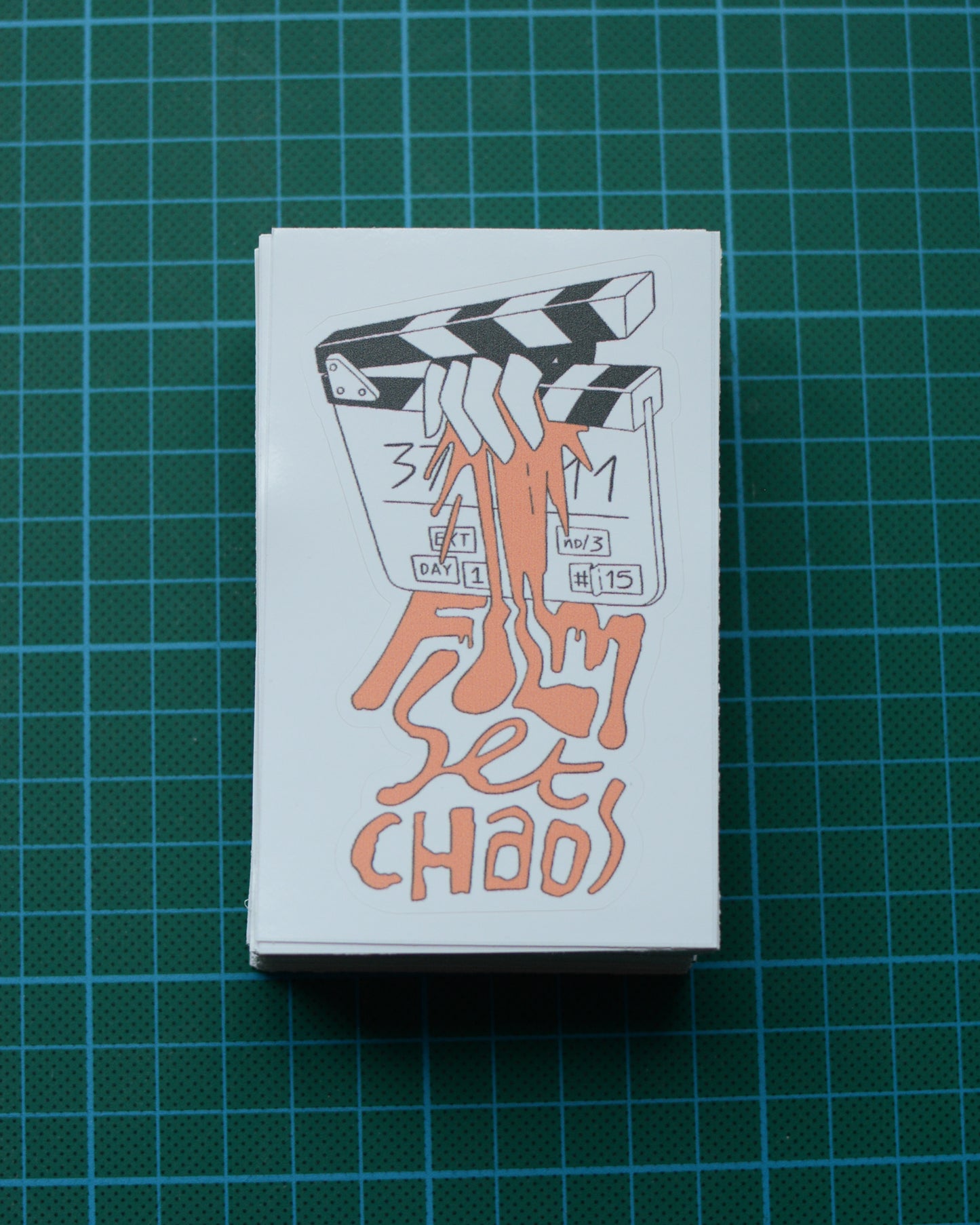 Film Set Chaos / sticker pack
