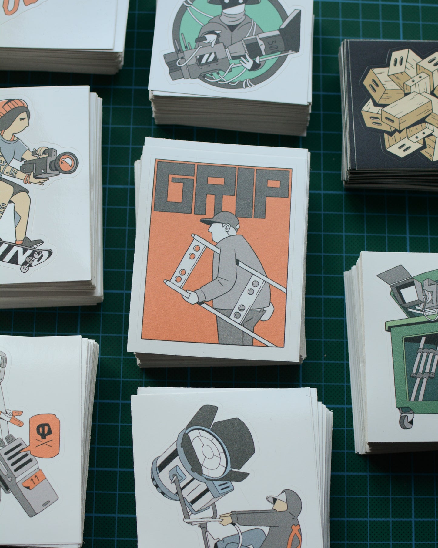 Film Set Chaos / sticker pack