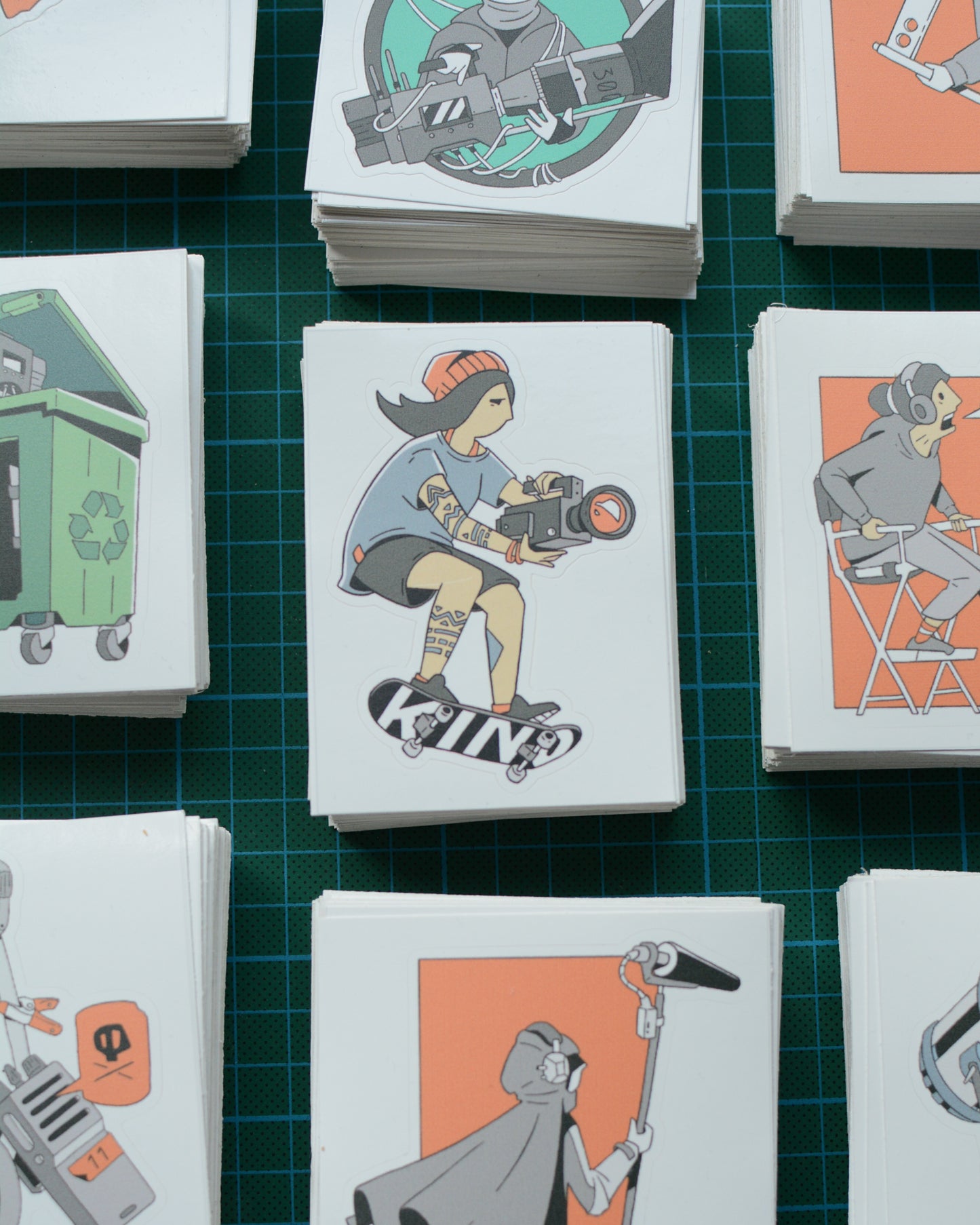Film Set Chaos / sticker pack