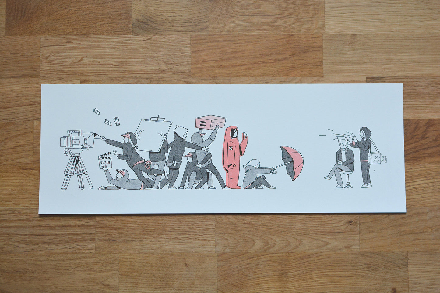 Biohazard Movie Set (riso print)