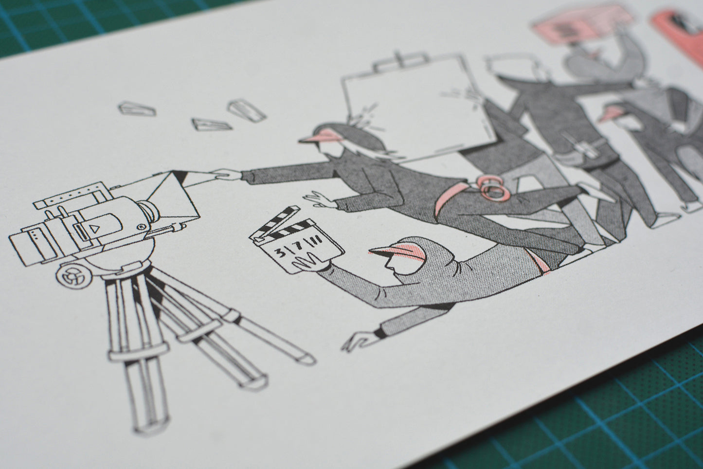 Biohazard Movie Set (riso print)