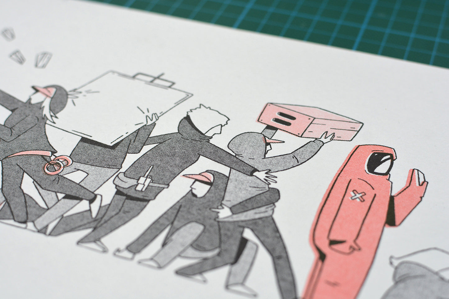 Biohazard Movie Set (riso print)