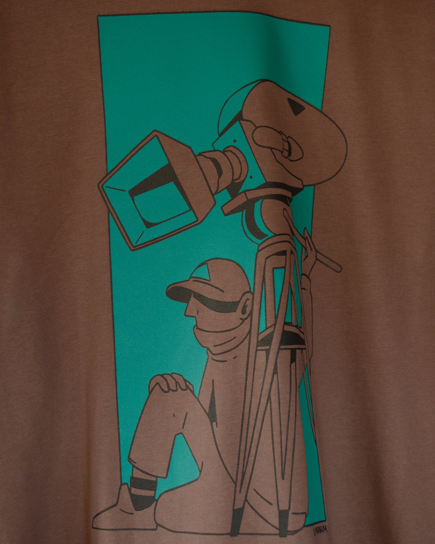 Green Camera / T-shirt